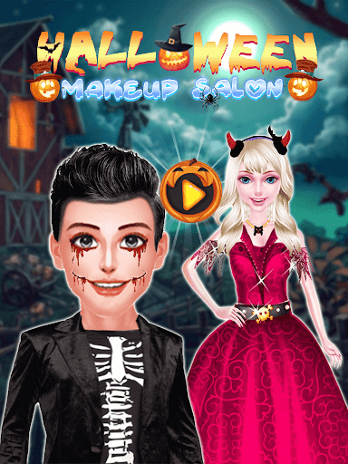 Juegos de Salón de Maquillaje de Halloween para