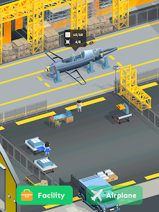 AirPlane Idle Construct MOD APK 2023 (Unlimited Money) Free For Android 6