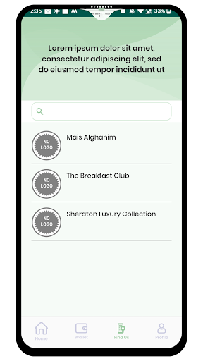 Android application TipTap screenshort