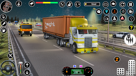 Euro Truck Transport Sim 3D 0.4 APK + Мод (Unlimited money) за Android