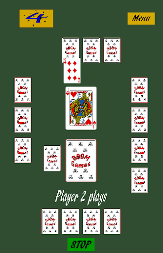 4 - Card Game mixing strategy Screen 2