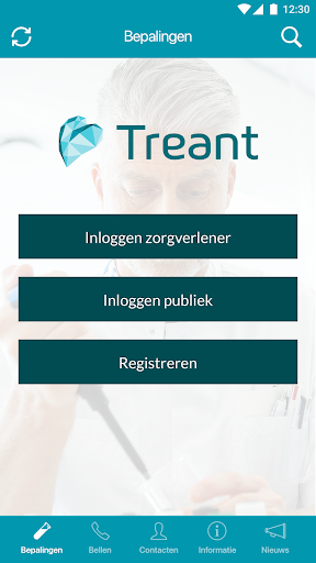Android application Treant eLabgids screenshort