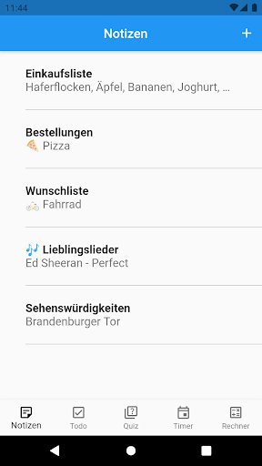 Android application CheckNotion screenshort