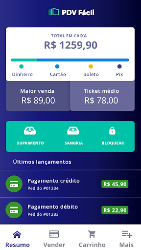 PDV Fácil Screen 2