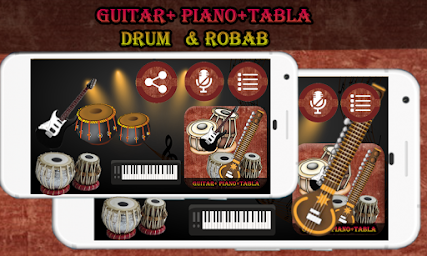 Tabla Piano Guitar_Digital Music Maker