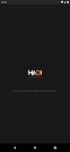 Android application Hadi Fitness screenshort