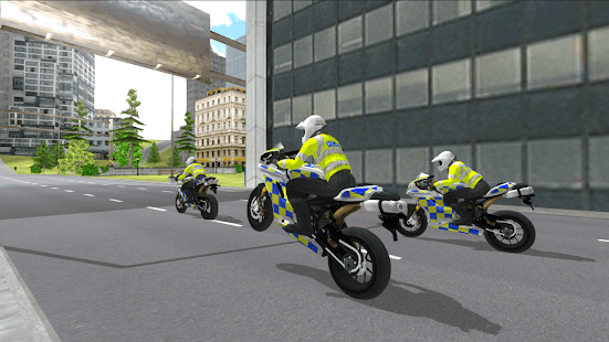 Police Motorbike Simulator 3D Varies with device screenshots 14