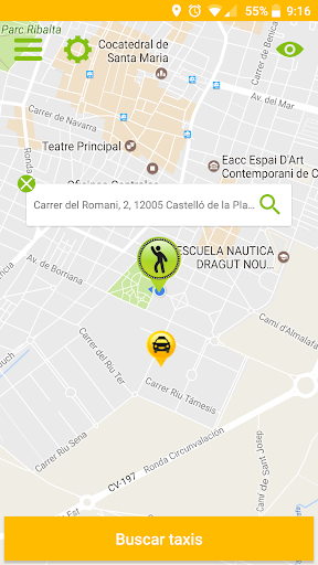 CTaxi - Taxi App Screen 2