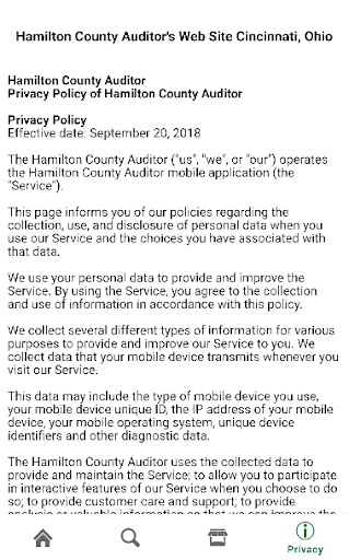 Hamilton County Auditor Screen 2