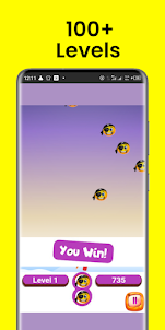 Bubble Shooter Game (Emoji)