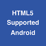 HTML5 Supported for Android -Check browser support icon