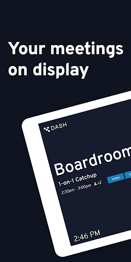 Android application Dash - Meeting Room Display screenshort
