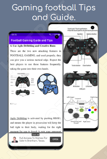 Android application Gaming football Gaming Guide. screenshort
