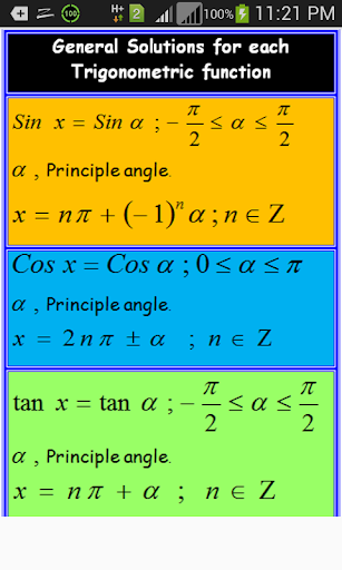Advanced Trigonometry Screen 3
