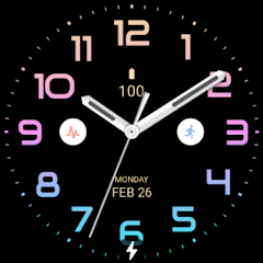 Summer Analog Watch Face