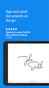 Signeasy | Sign and Fill Docs Varies with device APK screenshots 1