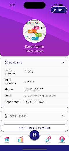 Android application SAM Jagarti screenshort