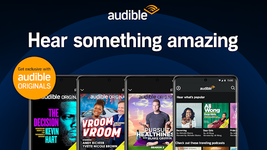 Audible MOD APK (FREE PURCHASES) 3.33.0 Download For Android 1