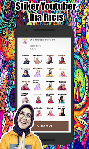 Youtuber Lucu Indonesia 2020 WAStickerApps