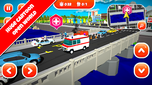 Emergency City Ambulance Mod APK 1.02 (Unlimited money) Gallery 3