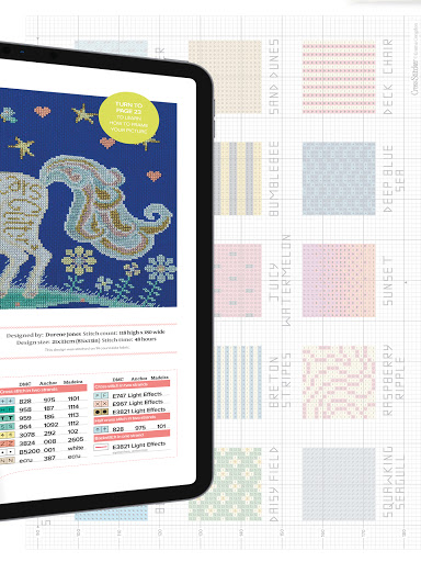 Screenshot of CrossStitcher Magazine