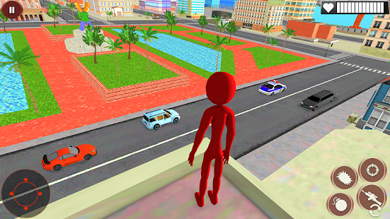 Stickman Monster Rope Hero: City Crime Simulator 1.0 APK + Мод (Unlimited money) за Android