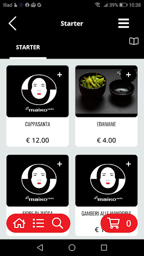 Maiko Sushi Screen 3