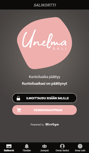 Android application Unelmasali screenshort