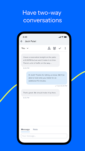Screenshot of SimpleTexting