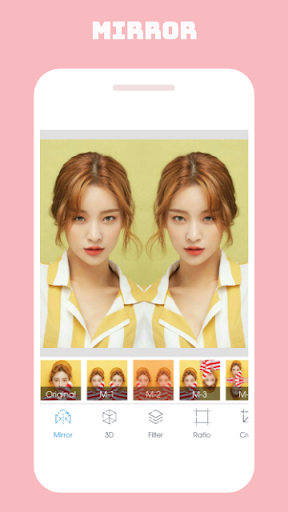 Android application Photo Mirror Editor screenshort