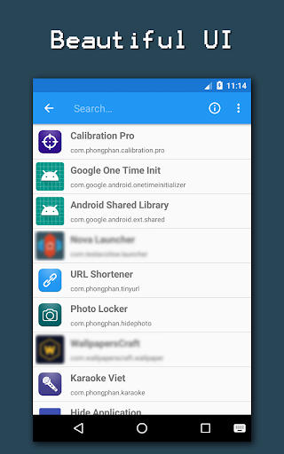 Android application App Details Viewer screenshort