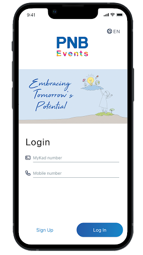 Android application PNB Events screenshort