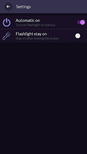 Linterna - FlashLight Screen 3