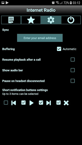 Screenshot of Radio Online ManyFM