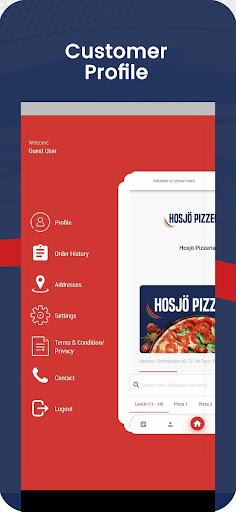 Hosjö Pizzeria Screen 2