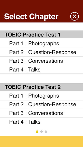 เตรียมสอบ TOEIC - Listening Screen 2