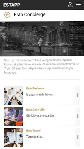 ESTAPP Screen 2