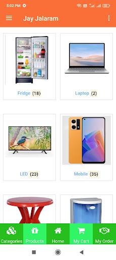 Jay Jalaram Electronics Screen 3