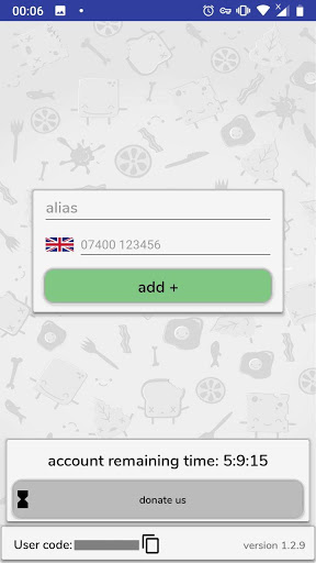 WATrace - Online Tracker Screen 2