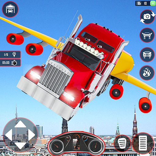 Oil Tanker Truck: Flying Truck logo