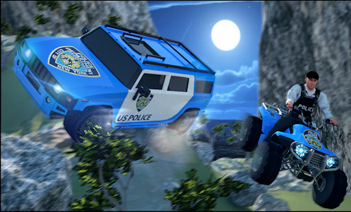 Police Bike Racing - Quad Game Screen 2