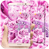 Pink Love Rose Theme icon
