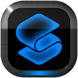 NEON BLUE Smart Launcher Theme icon