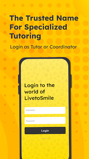 Live to Smile - Tutor Screen 2
