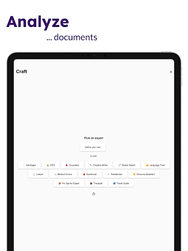 Screenshot of Craftchat