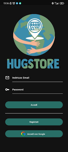 Android application Hugstore screenshort
