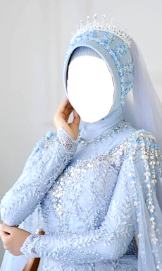 Wedding Hijab Photo Montageのおすすめ画像1