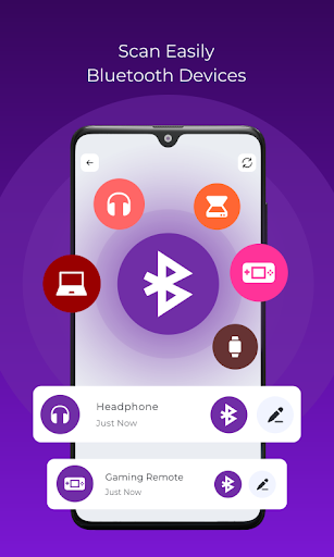 Android application Bluetooth Battery Indicator screenshort