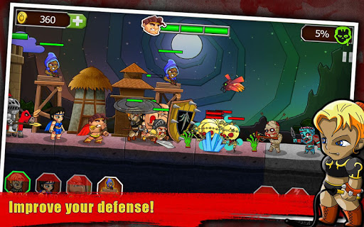 Legend vs Zombies Screen 2