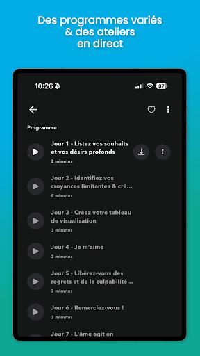 Screenshot of Gaia Meditation: Well-being